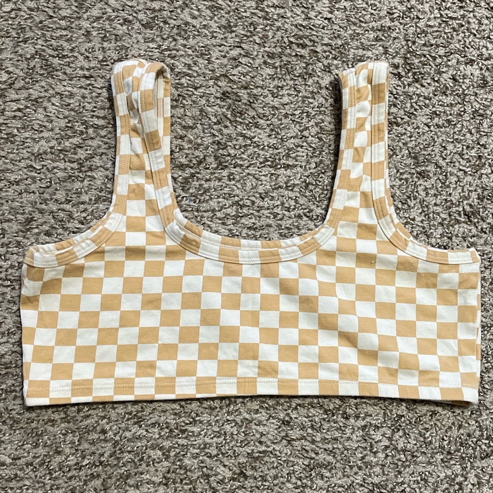 ARQ Wide Strap Bra, Carrés, size 2XL - discontinued